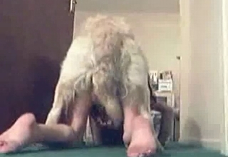 Bride banged hardly by her own puppy
