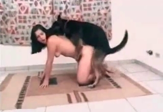 Jerking doggy dick with pleasure