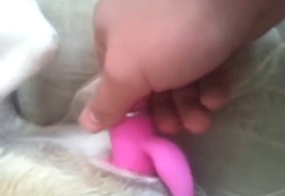 Fat older gal gets her vagina licked by a doggo