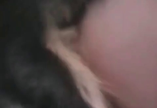 Zoo slut and dog have amazing sex